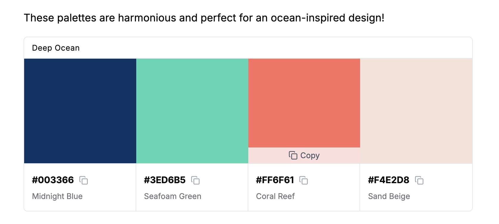 Color Palette Generator Tool