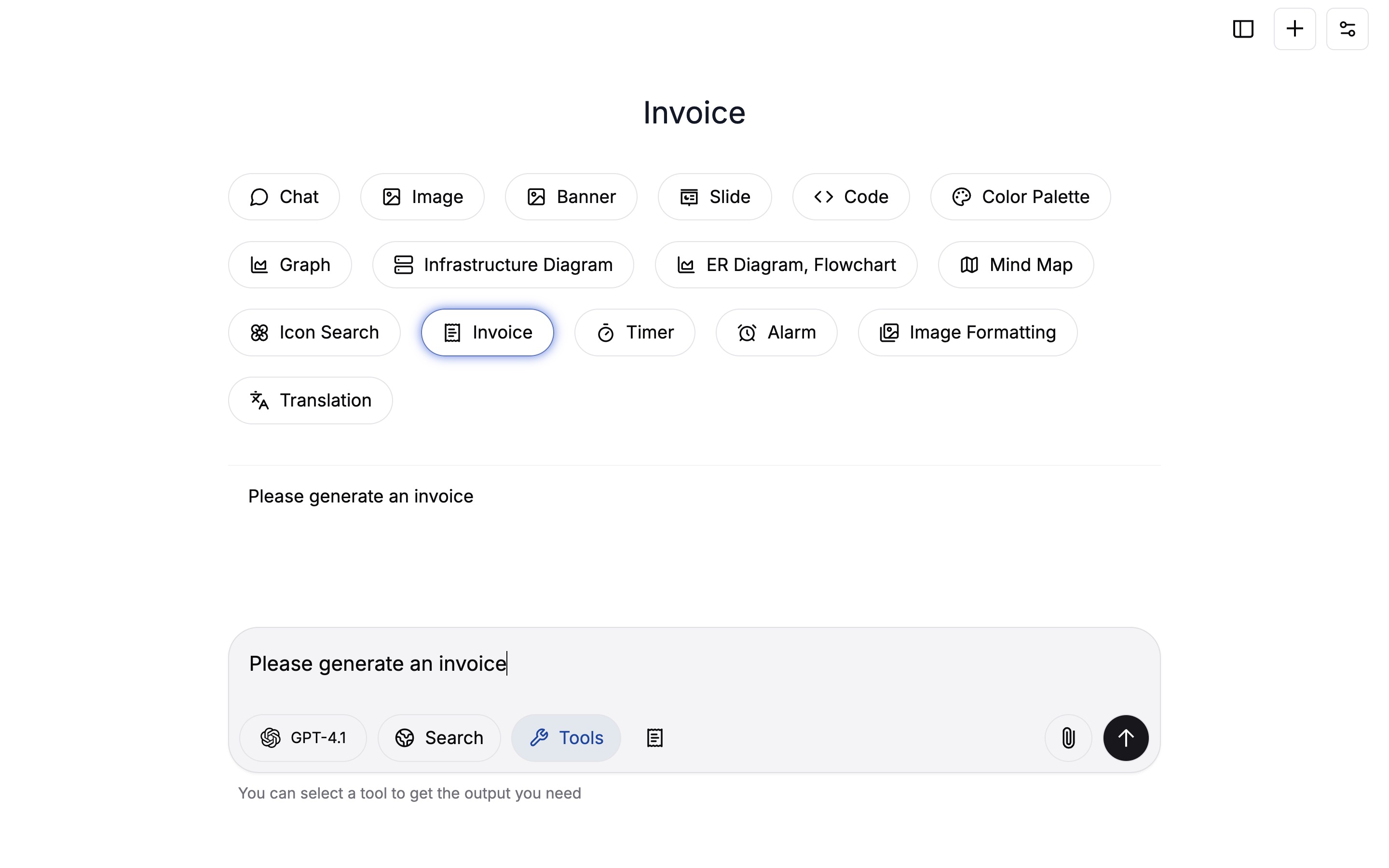 Invoice Generator Tool